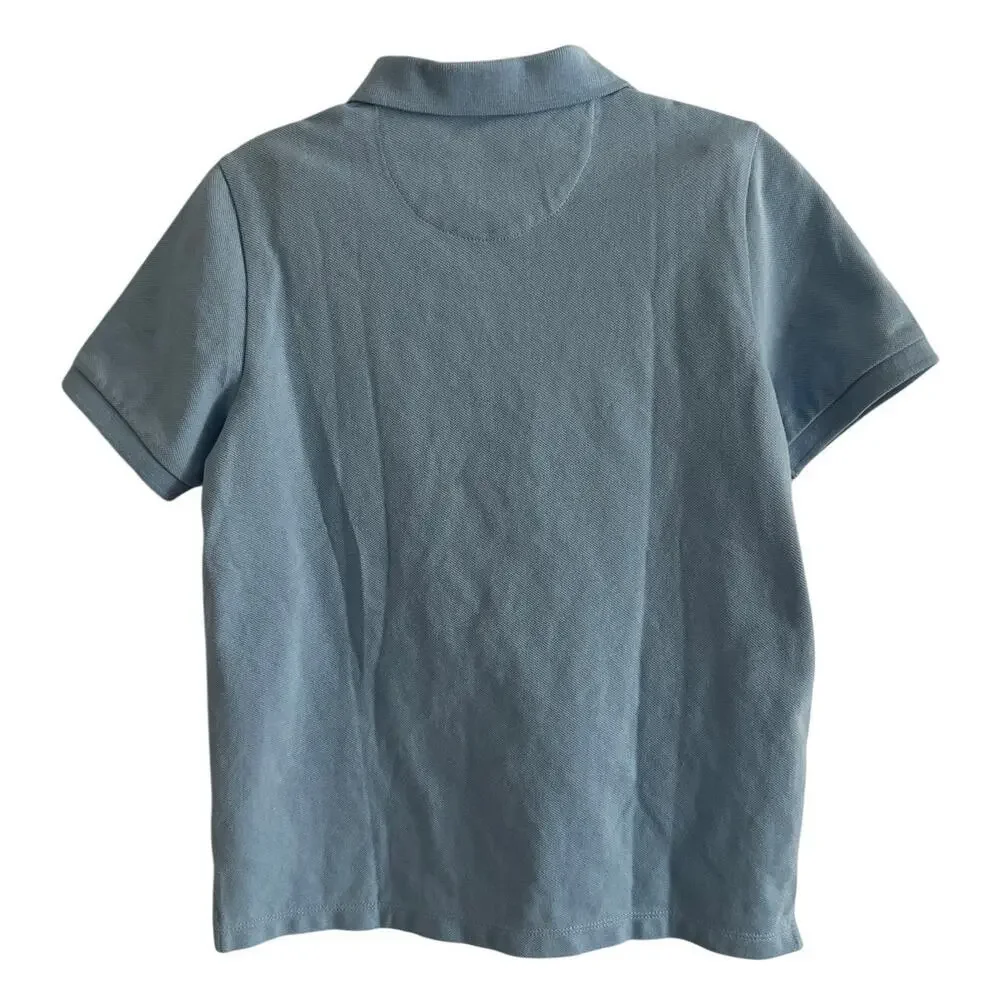 Vineyard Vines Boys Size S Heritage Pique Polo Jake Blue New with tags